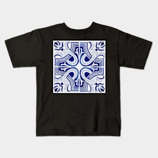 Traditional Portuguese glazed tiles Kids T-Shirt